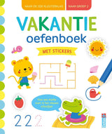Cahier de vacances Deltas avec autocollants groupe 2 - afbeelding 1