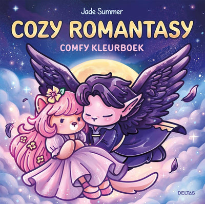 Deltas romance douillette - livre de coloriage confortable été jade