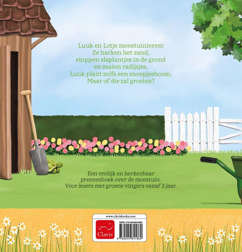 Luuk et Lotje. potager. 2+
