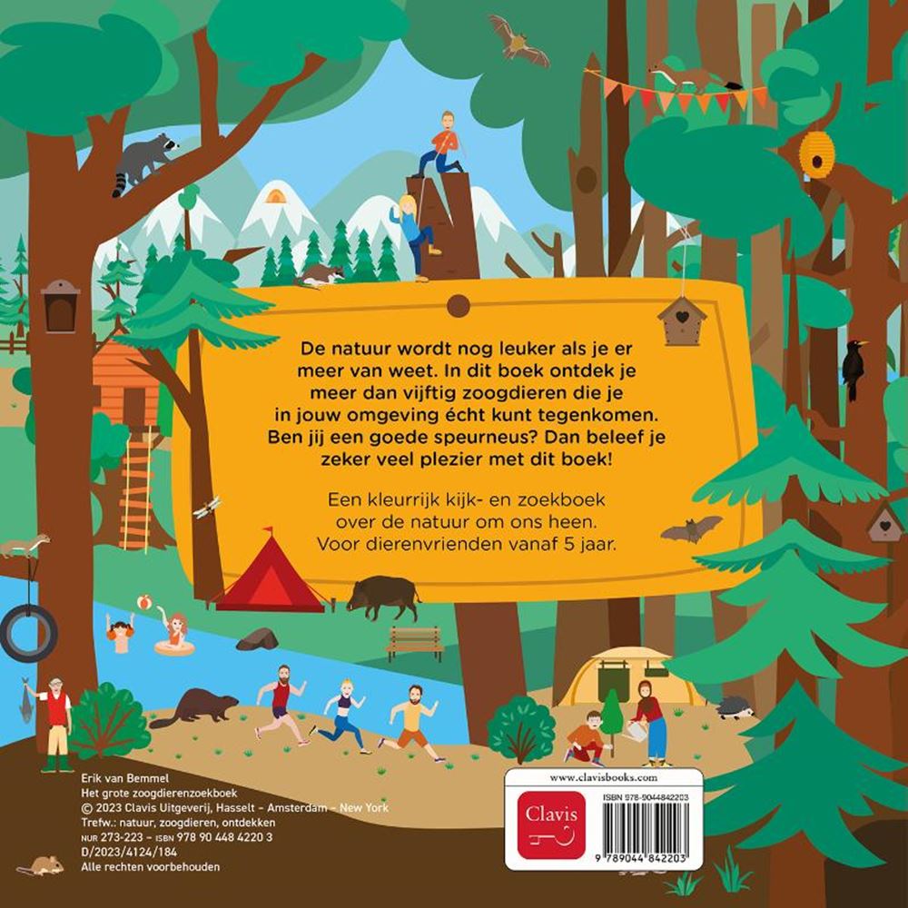 Le livre de recherche des grands mammifères 5+
