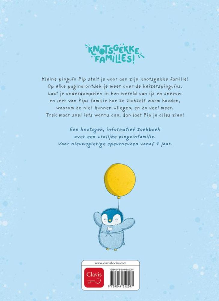 Le livre de recherche glacé de Penguin Pip 4+