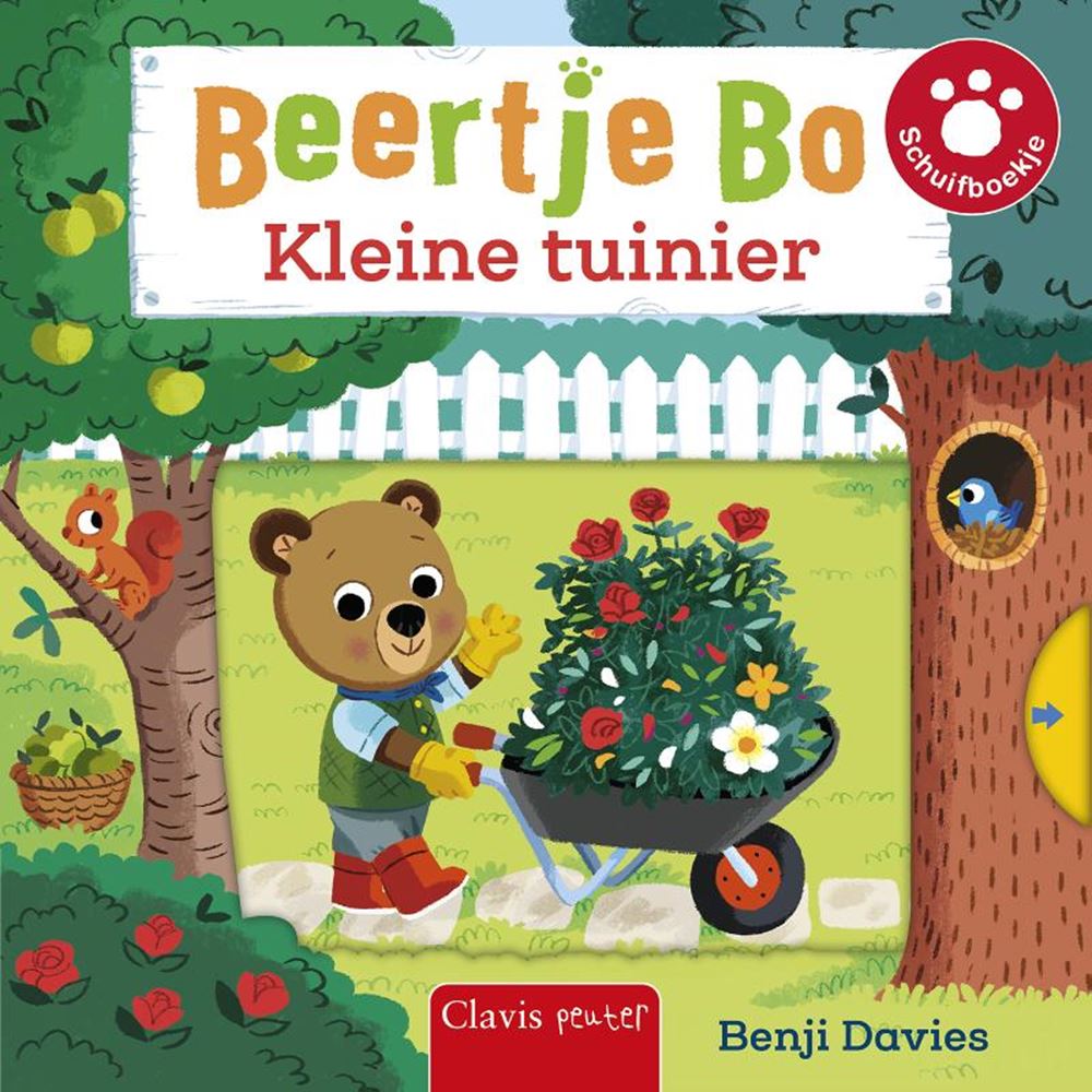 Ours bo petit jardinier. livre cartonné 2+