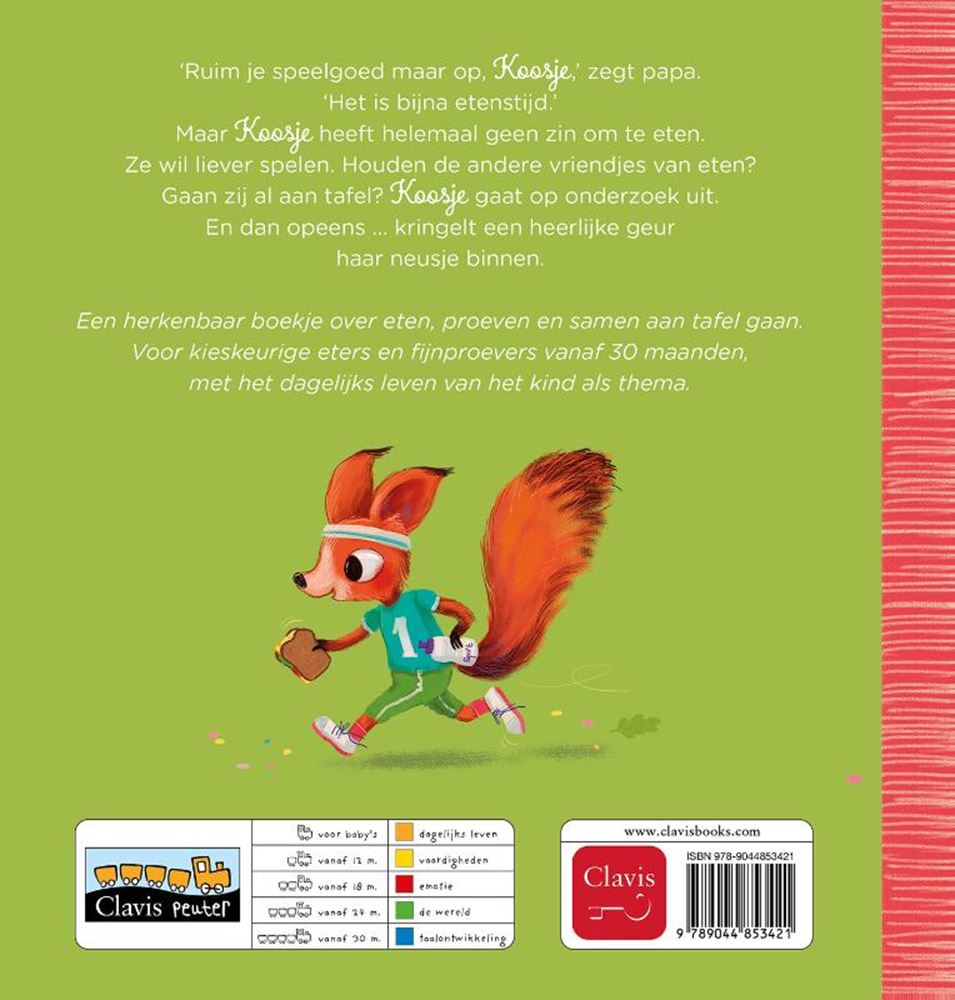 Livre d'images : Kosje, tu viens manger ? 3+