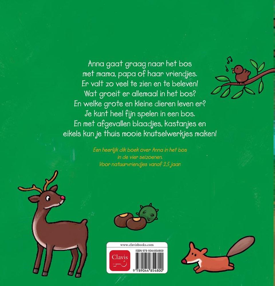 Le grand livre forestier d'Anna 3+