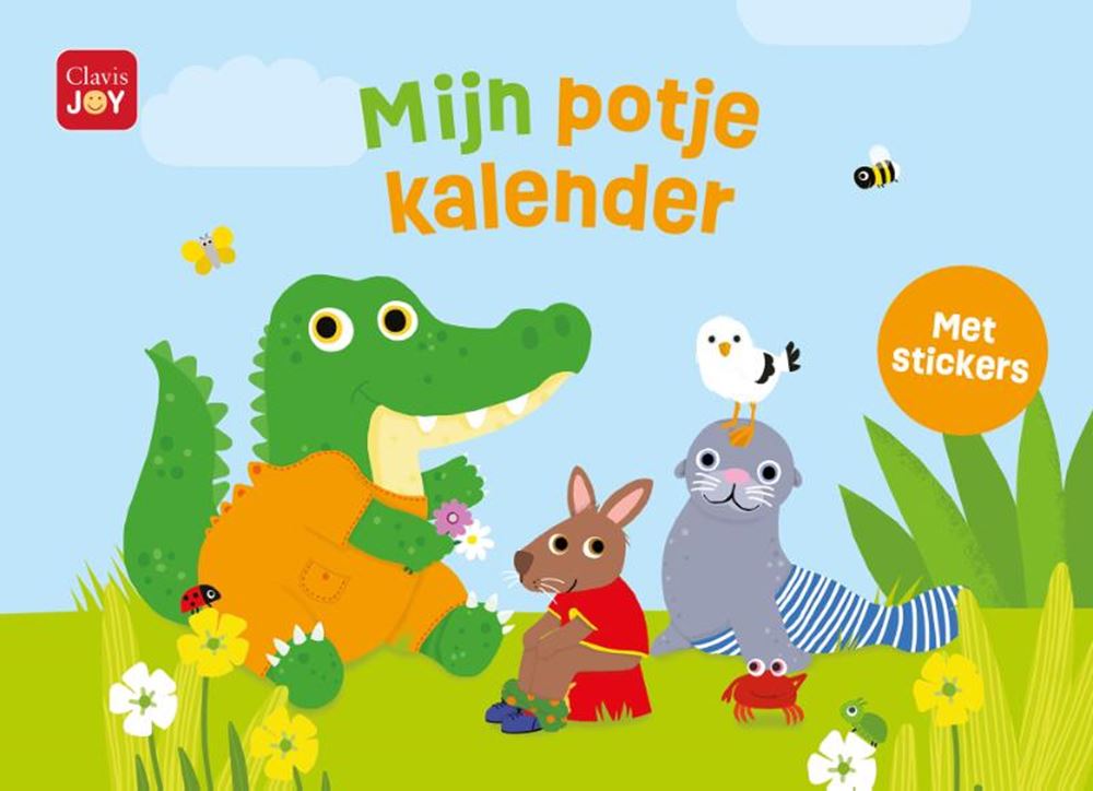 Autocollant calendrier mon pot. 2+