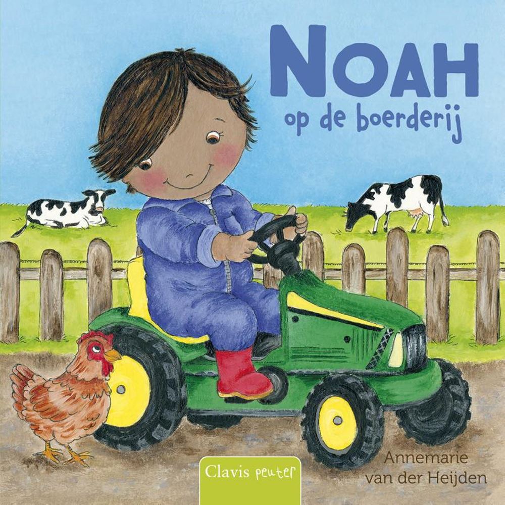 Livre cartonné : Noé à la ferme 2+