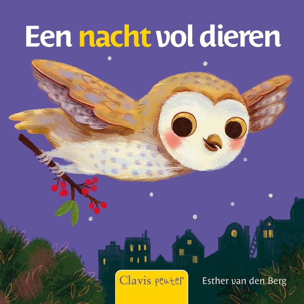Livre cartonné : une nuit pleine d'animaux 1+