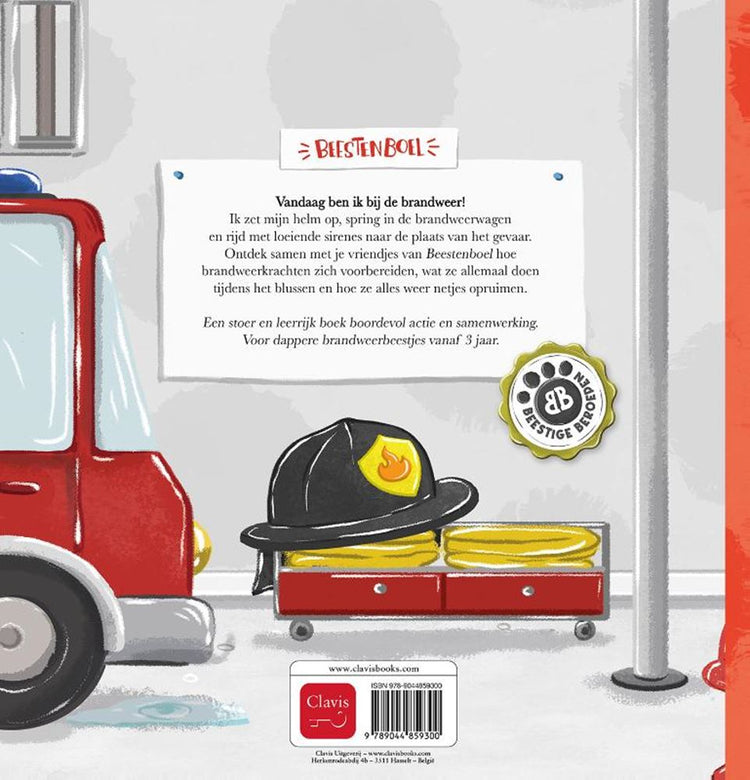 Livre d'images : les pompiers 3+