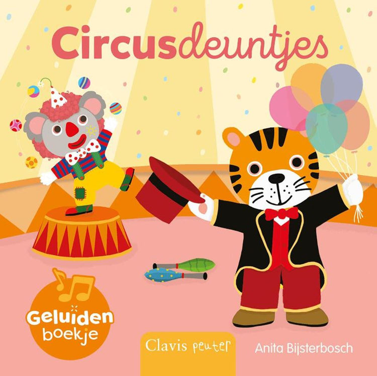 Livre sonore : airs de cirque 2+