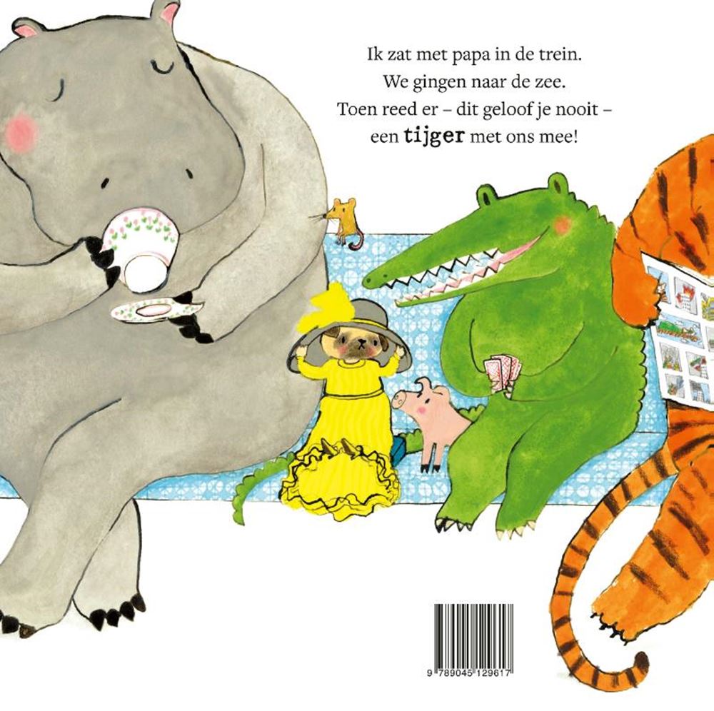 Un tigre dans le train. 3+ (groupe 1 et 2