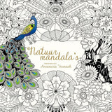 Livre de coloriage : mandalas naturels. - afbeelding 1