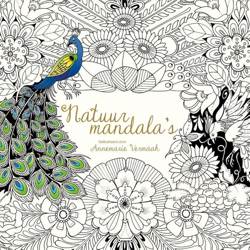 Livre de coloriage : mandalas naturels.
