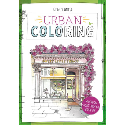 Livre de coloriage urbain à colorier de l'éditeur Kluitman