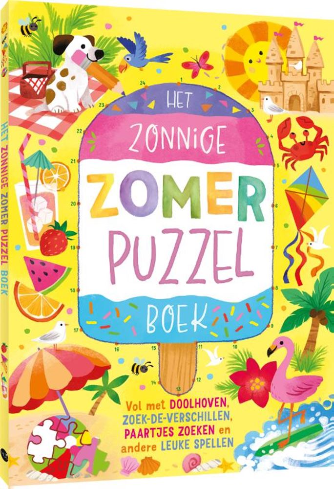 Unbranded sans marque le livre de puzzles de l'été ensoleillé 6+