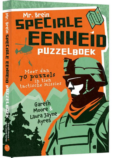 Livre de puzzle de l'éditeur Kluitman Mr. Brain Special Unit
