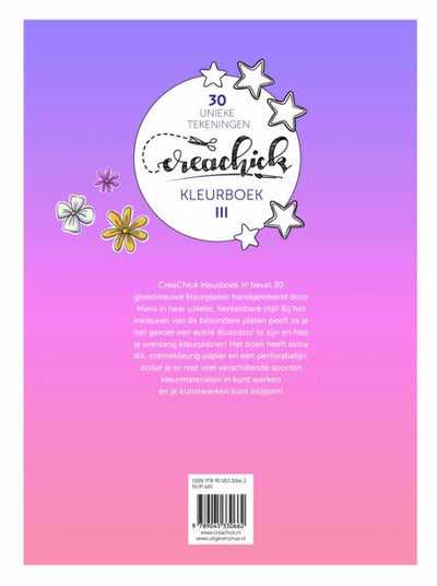 Kluitman Creachick livre de coloriage lll 30 pages à colorier