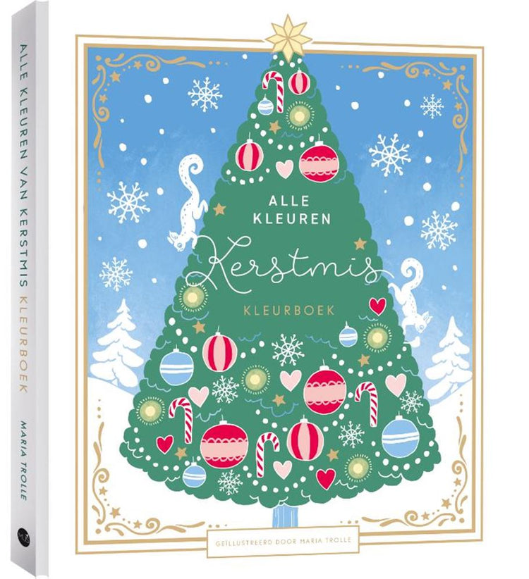 Livre de coloriage : toutes les couleurs de Noël