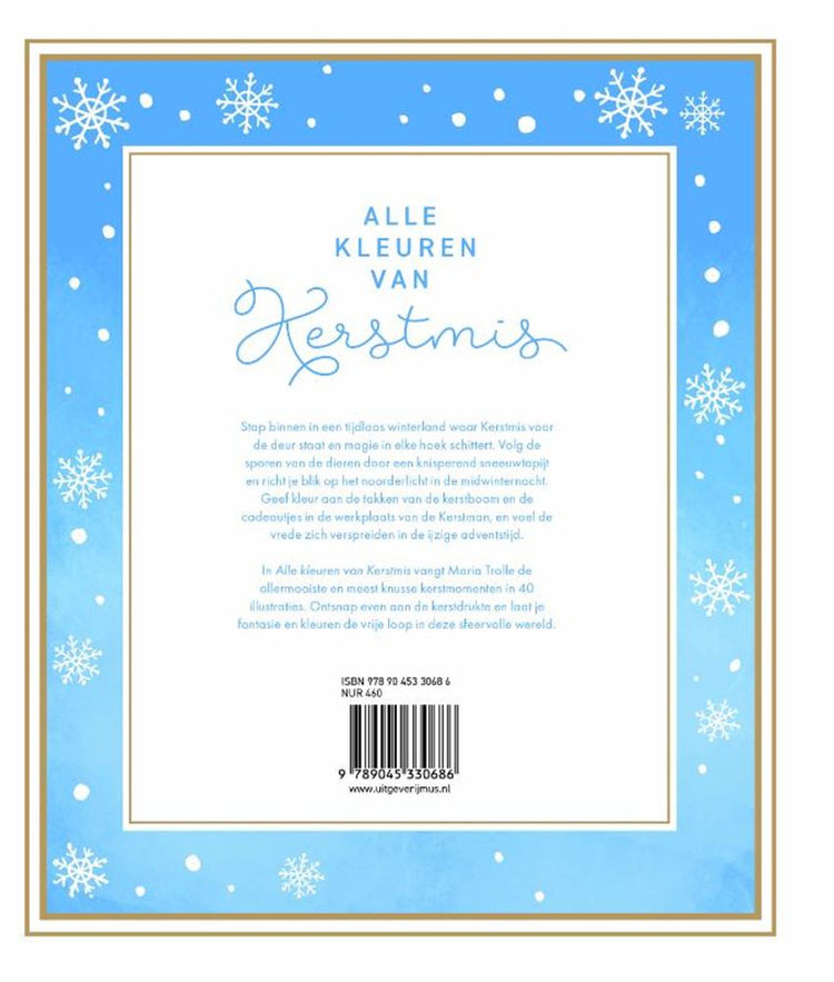 Livre de coloriage : toutes les couleurs de Noël
