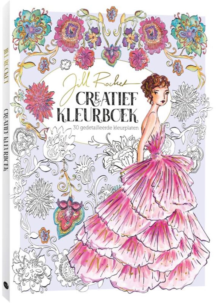 Jill rocket : livre de coloriage créatif