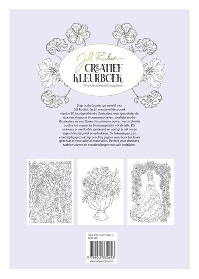 Jill rocket : livre de coloriage créatif