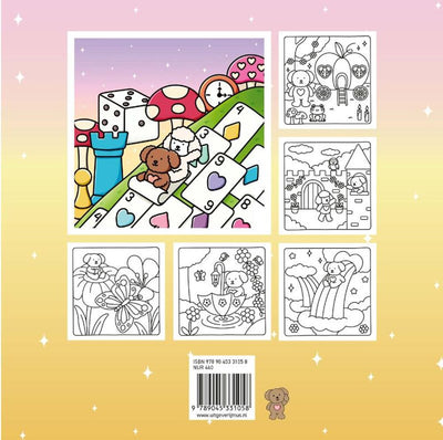 Kluitman club kokoro livre de coloriage moments magiques