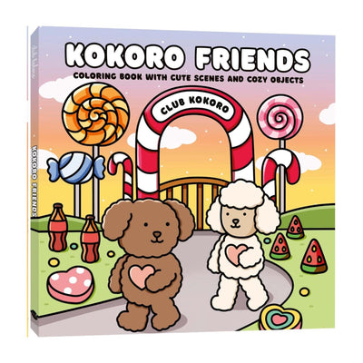 Kluitman club kokoro livre de coloriage amis kokoro