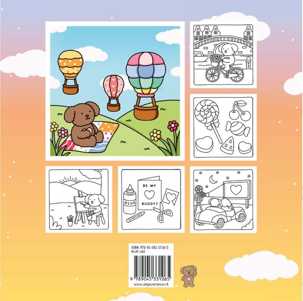 Kluitman club kokoro livre de coloriage amis kokoro