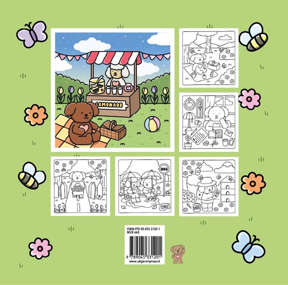 Kluitman club kokoro livre de coloriage kokoro printemps