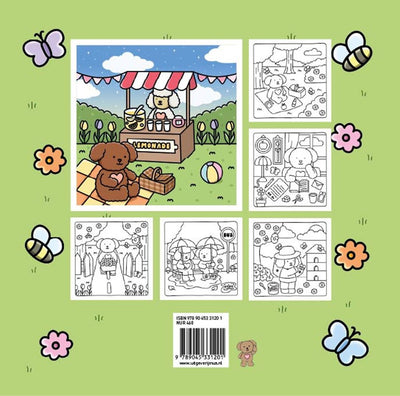 Kluitman club kokoro livre de coloriage kokoro printemps