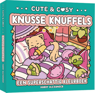 Livre de coloriage Cosy : cute cosy : se peluches