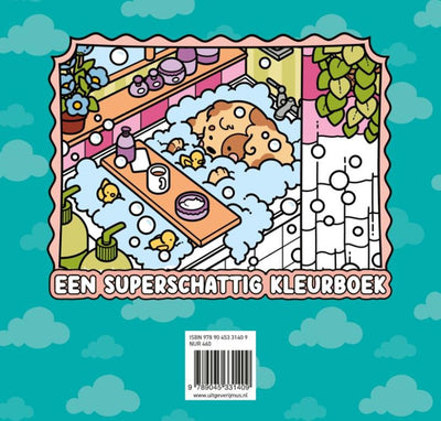 Livre de coloriage Cosy : cute cosy : se peluches