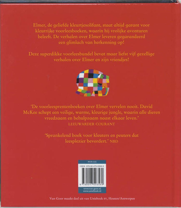 Le gros livre d'Elmer. 2+