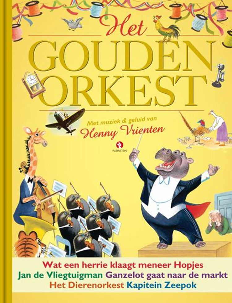 Gb lu à voix haute : orchestre d'or (livre + CD)