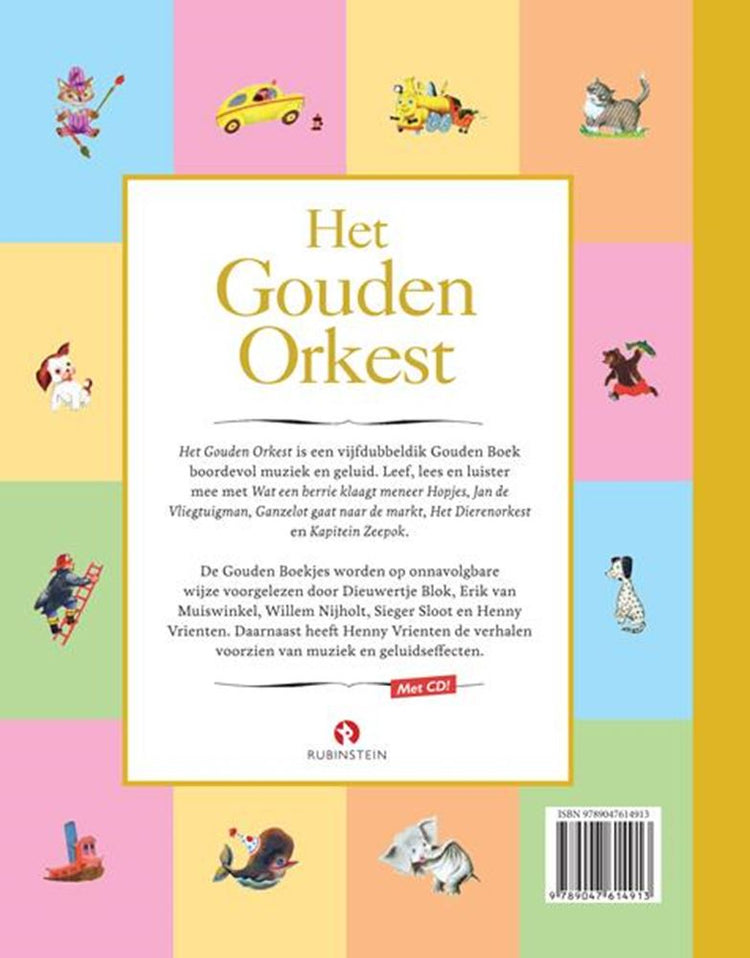 Gb lu à voix haute : orchestre d'or (livre + CD)