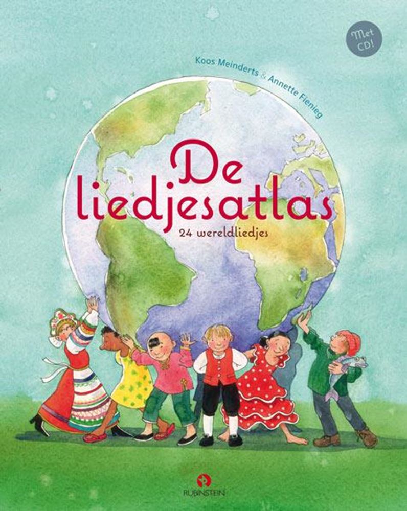 L'atlas des chansons : 24 chansons du monde (+ CD)