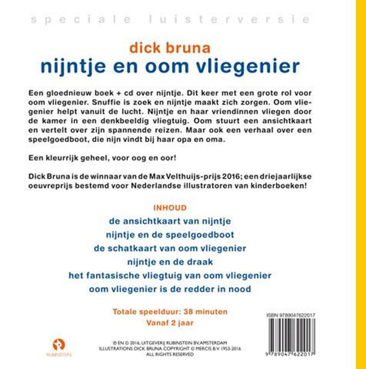 Miffy et oncle aviateur (livre + CD). 3+