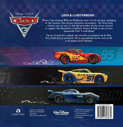 Disney : voitures 3 (livre+CD). 3+