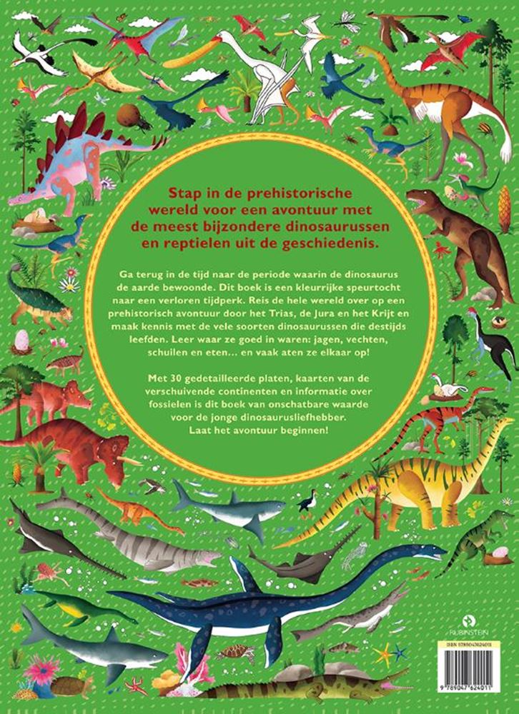Le grand atlas des dinosaures. 6+