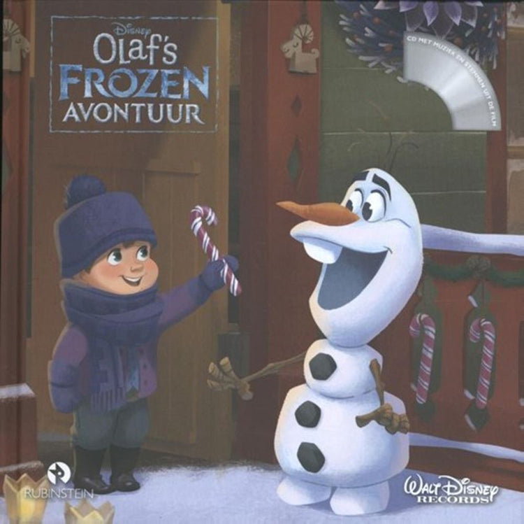 L'aventure glacée d'Olaf (livre + CD). 4+