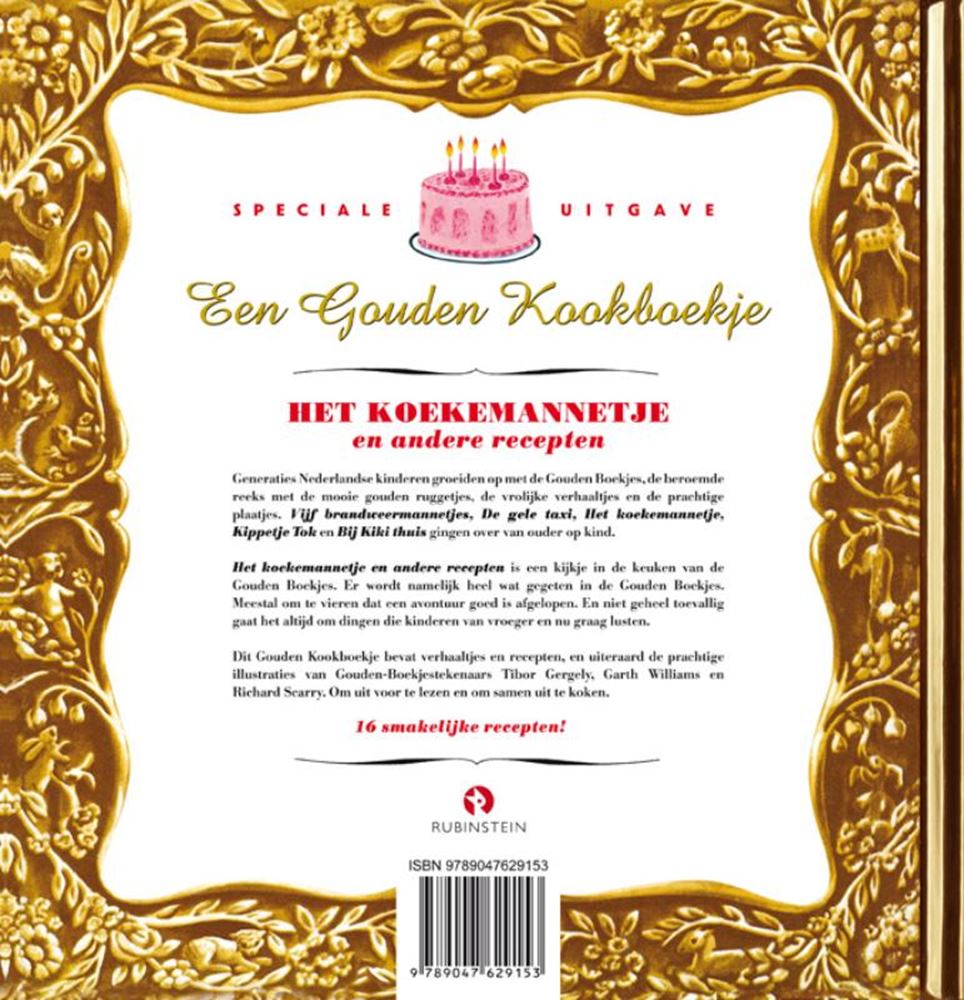 Gb : le livre d'or le bonhomme en pain d'épice e.