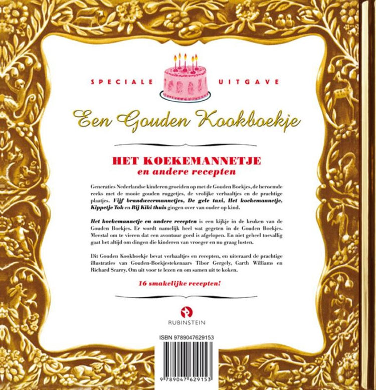 Gb : le livre d'or le bonhomme en pain d'épice e.