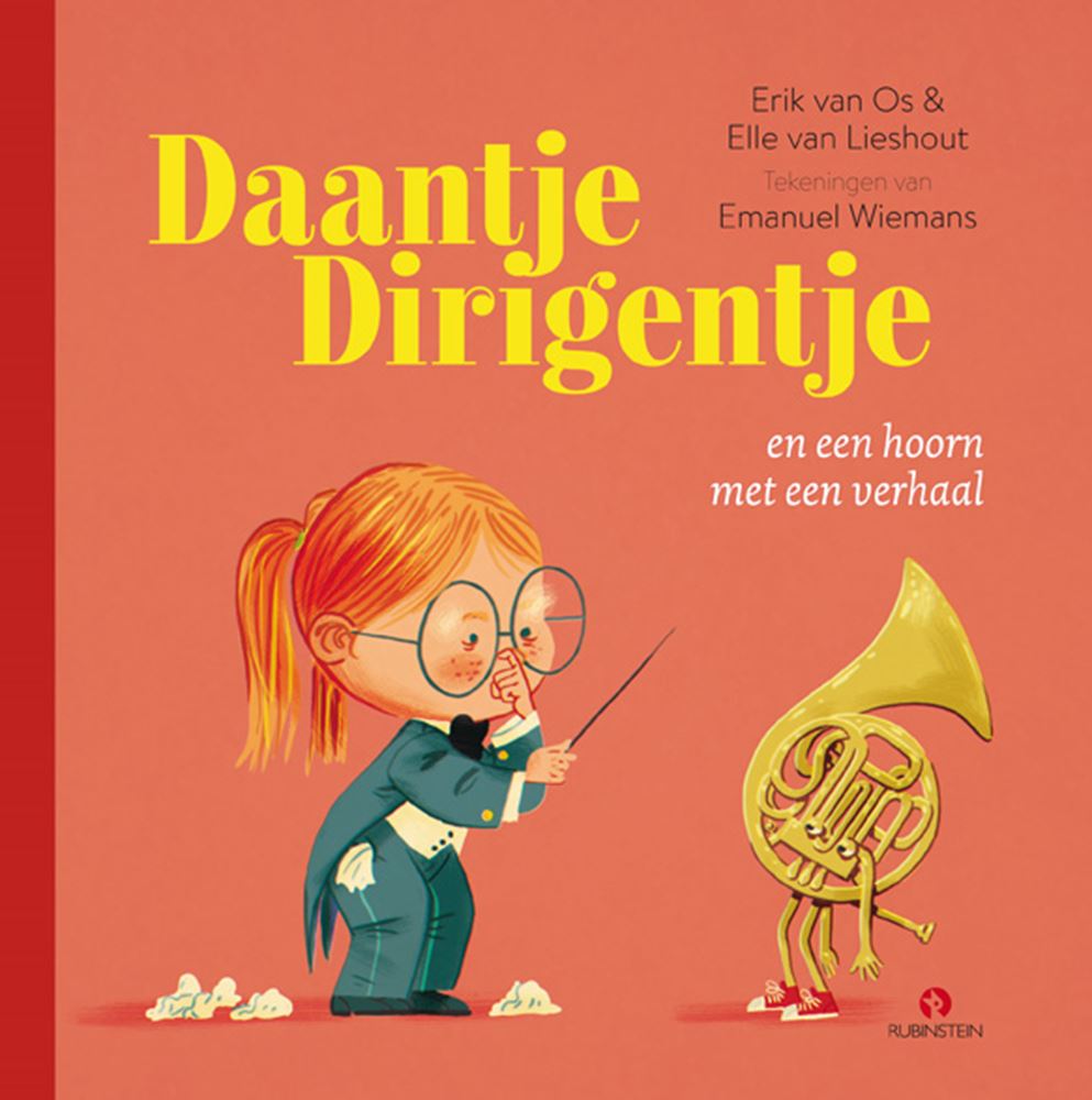 Daantje chef d'orchestre et un cor avec un