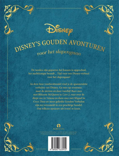Adventures en or de Disney Book avant le coucher