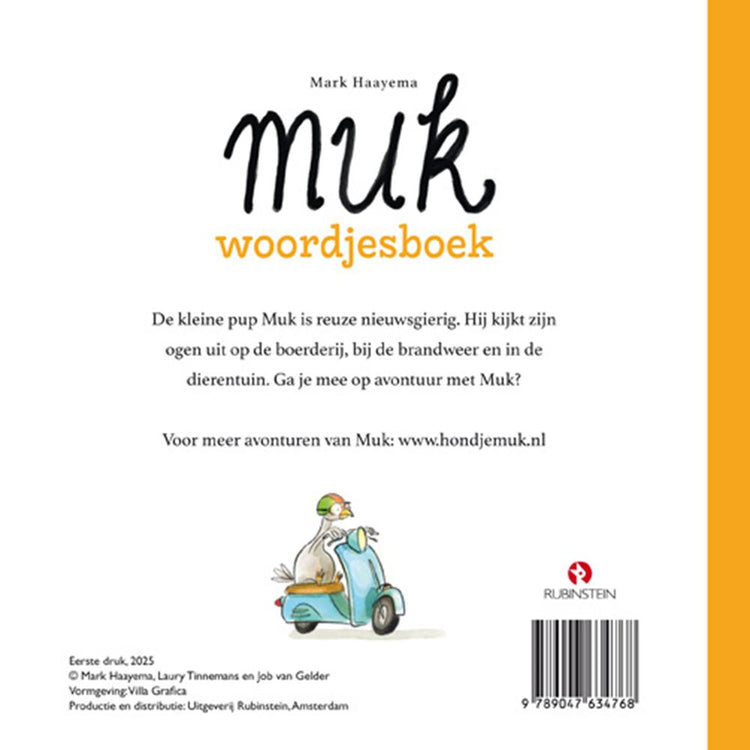 Livre en carton : livre de mots muk. 1+