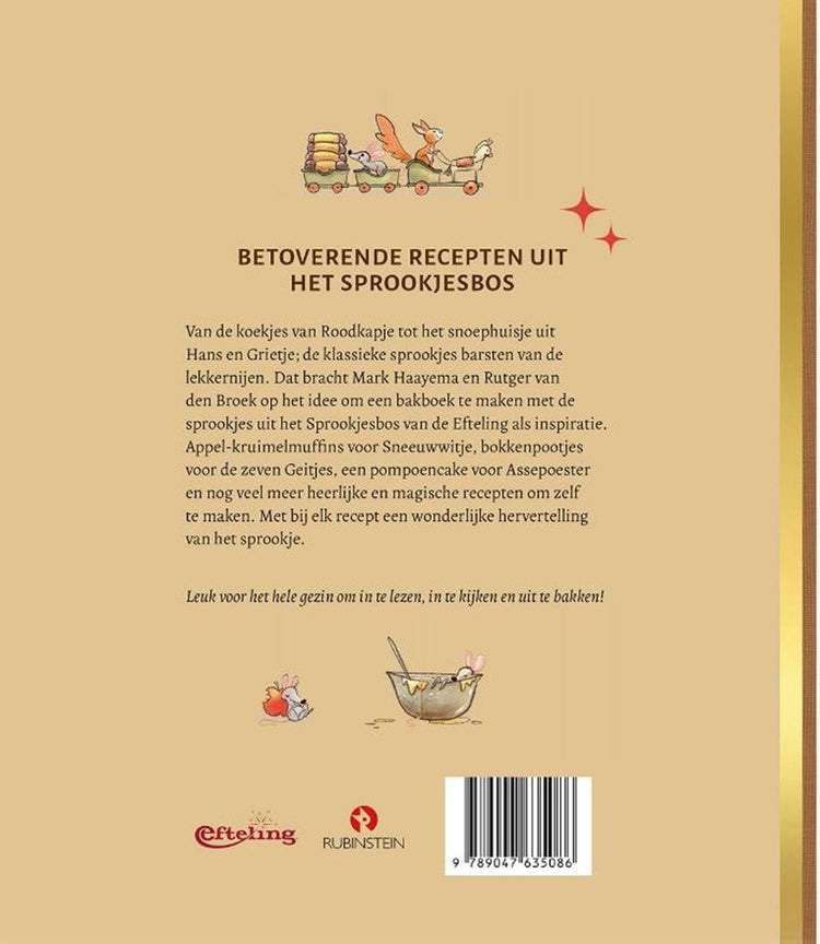 Livre de cuisine : livre de contes de fées Efteling 6+