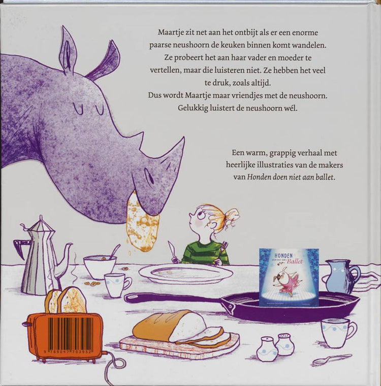 Les rhinocéros ne mangent pas de crêpes. 4+
