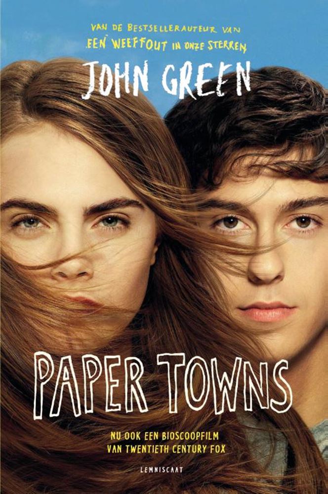 Édition film Paper Towns (pb). 15+