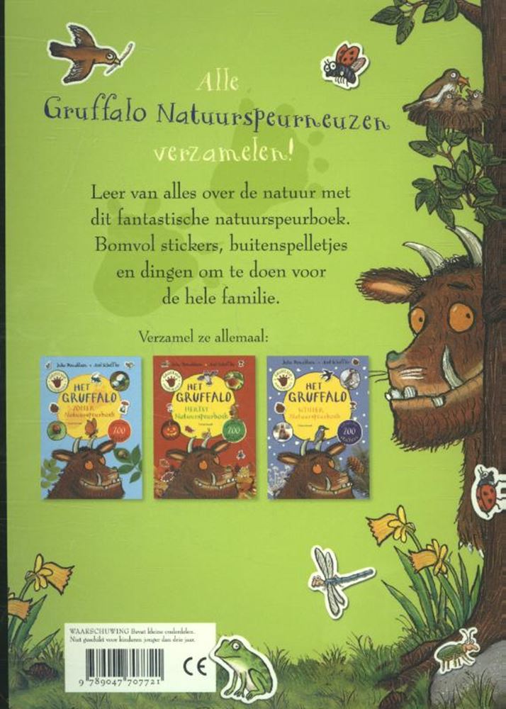 Maison centrale du livre le livre de recherche sur la nature du printemps Gruffalo