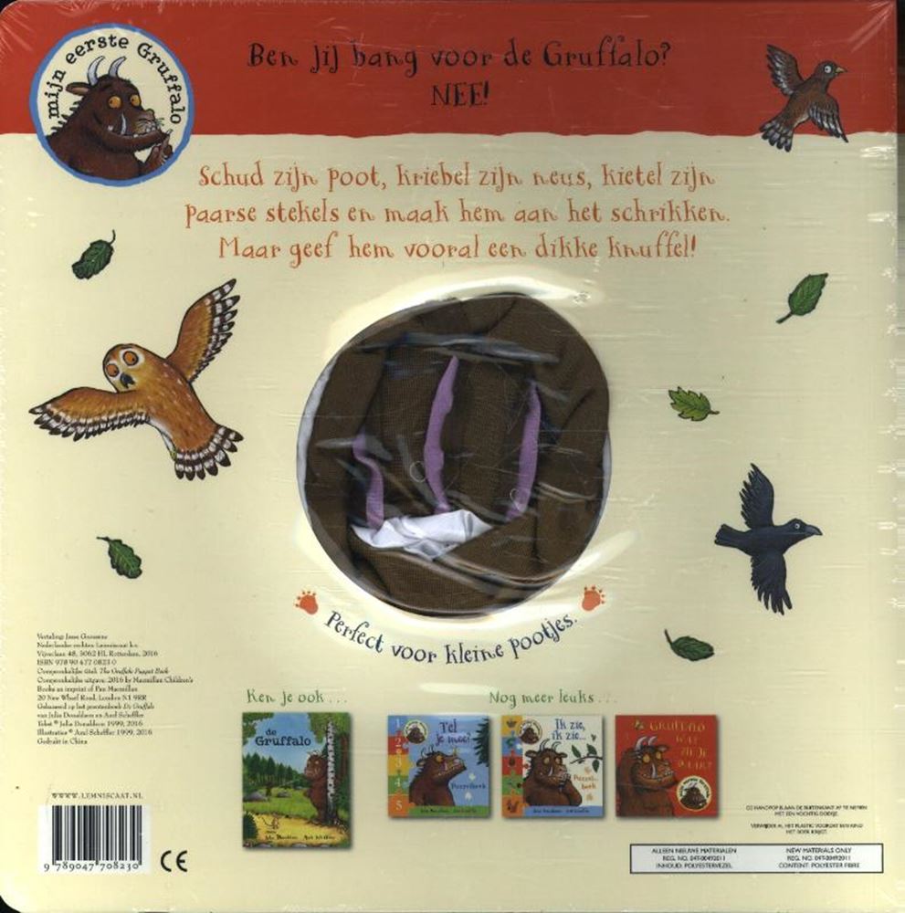 Qui a peur du gruffalo (marionnette à main