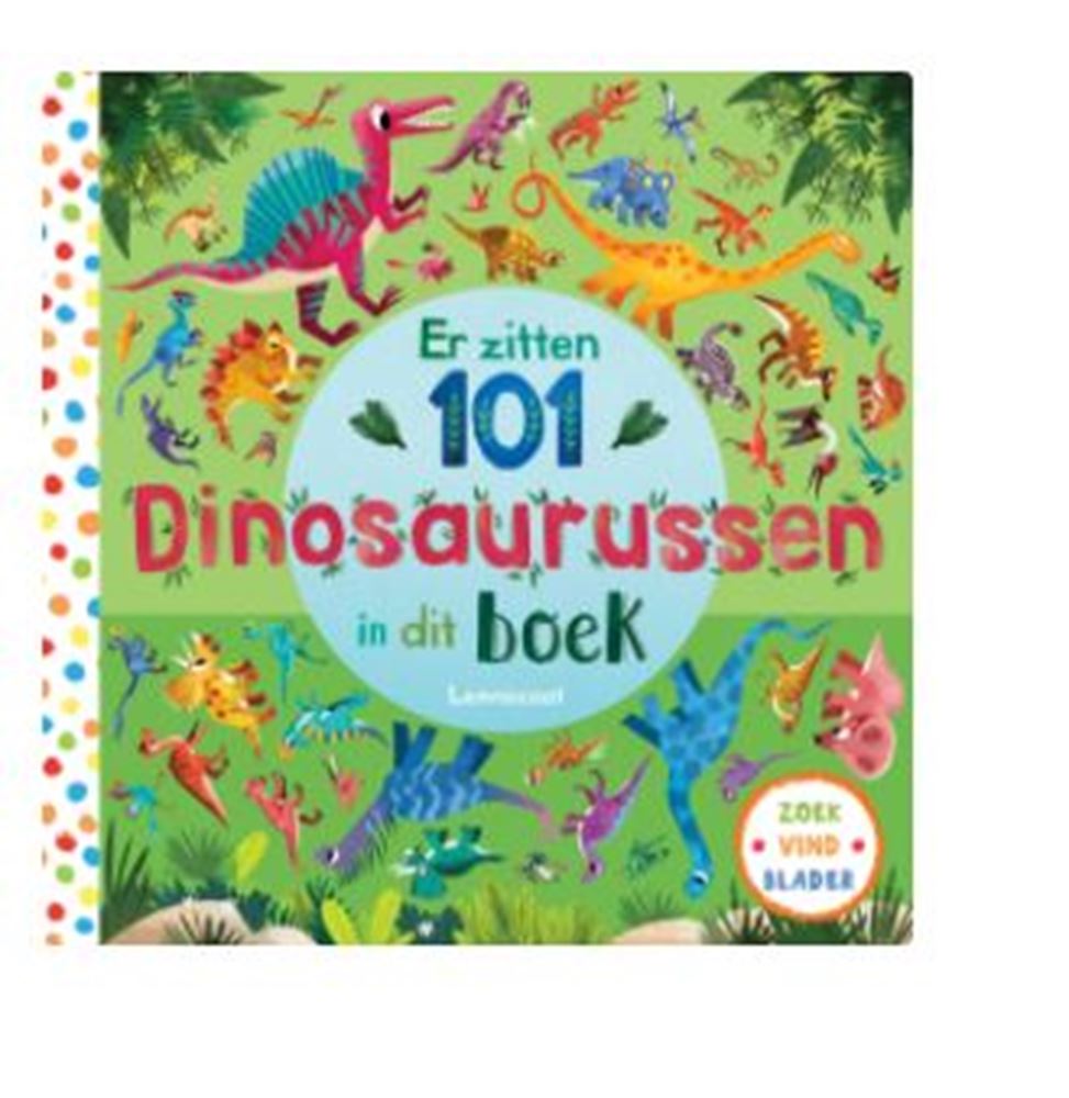 Il y a 101 dinosaures dans ce livre.